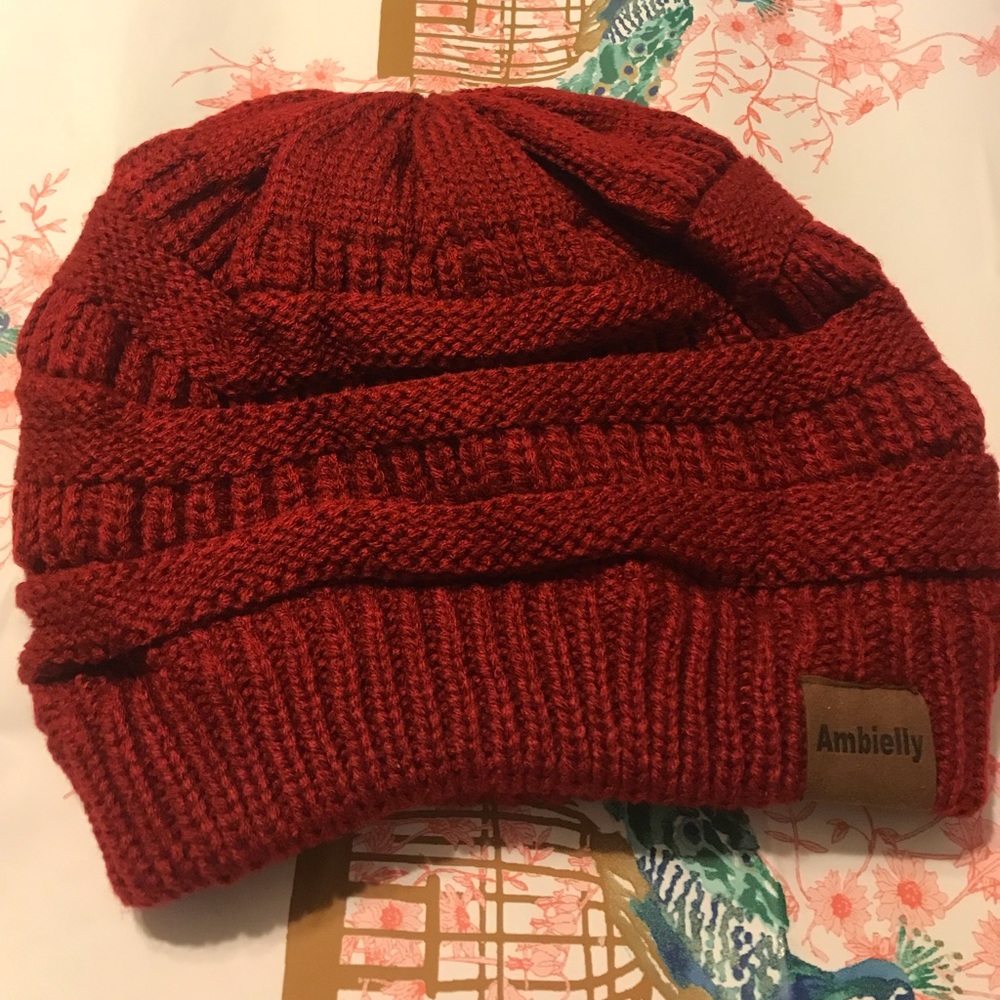 Knitted beanie hats women or men